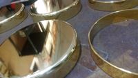 acrylic plating gold